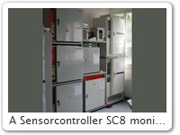 A Sensorcontroller SC8 monitors 7 incubators

