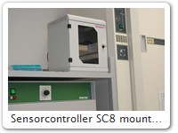Sensorcontroller SC8 mounted in 10" case
